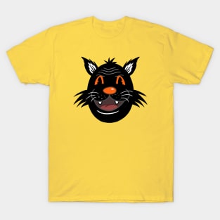 BLACK CAT CARTOON T-Shirt